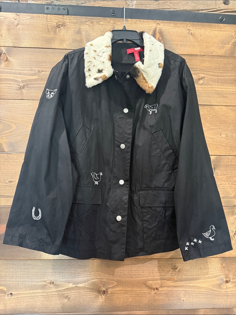 Aqua x Anjelica Hicks Barn Jacket